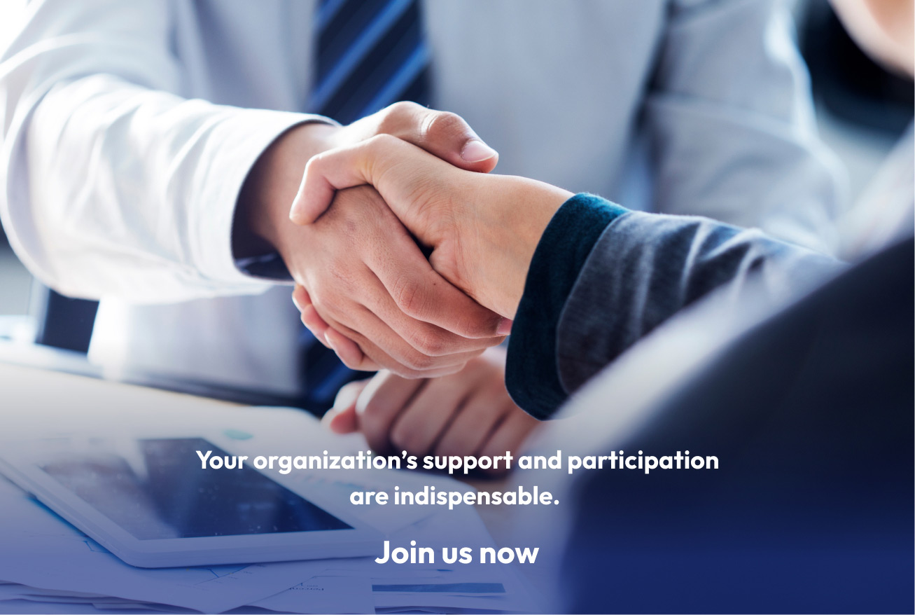 Your organization's support and participation are indispensable. Join us now.